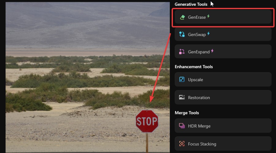 Luminar GenErase