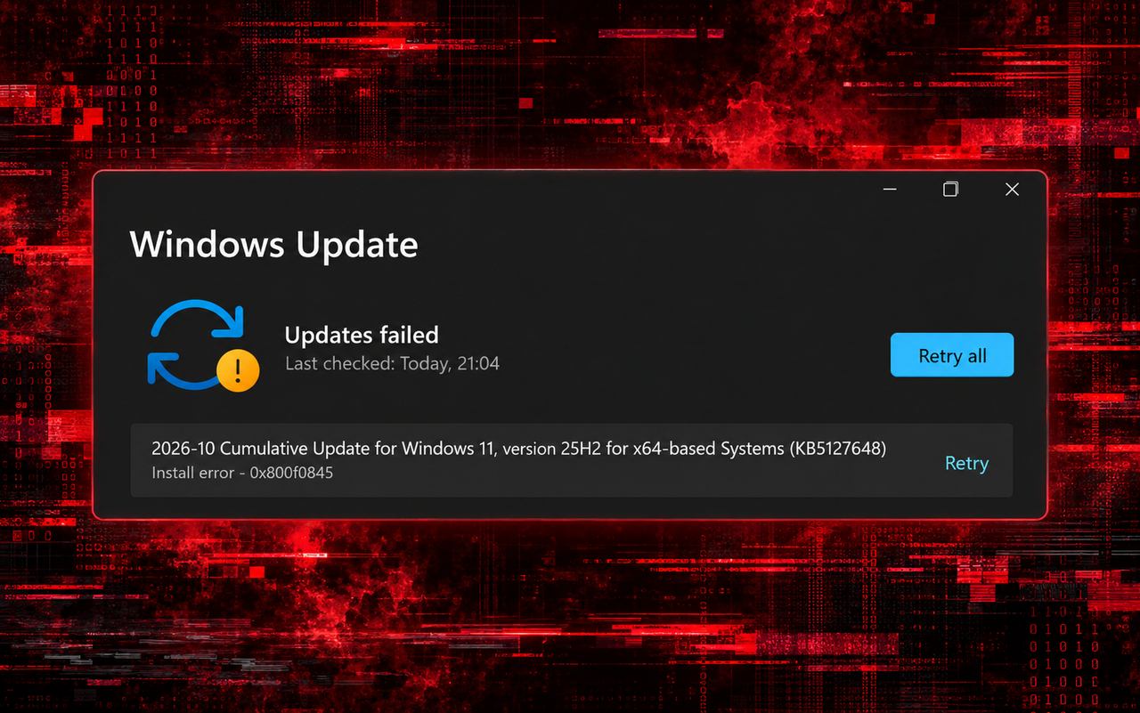 KB5127648 install error