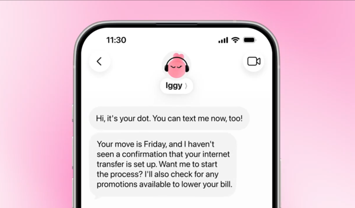 OpenAI chatgpt dots texting