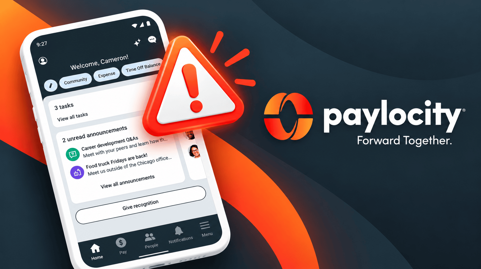 paylocity app not working