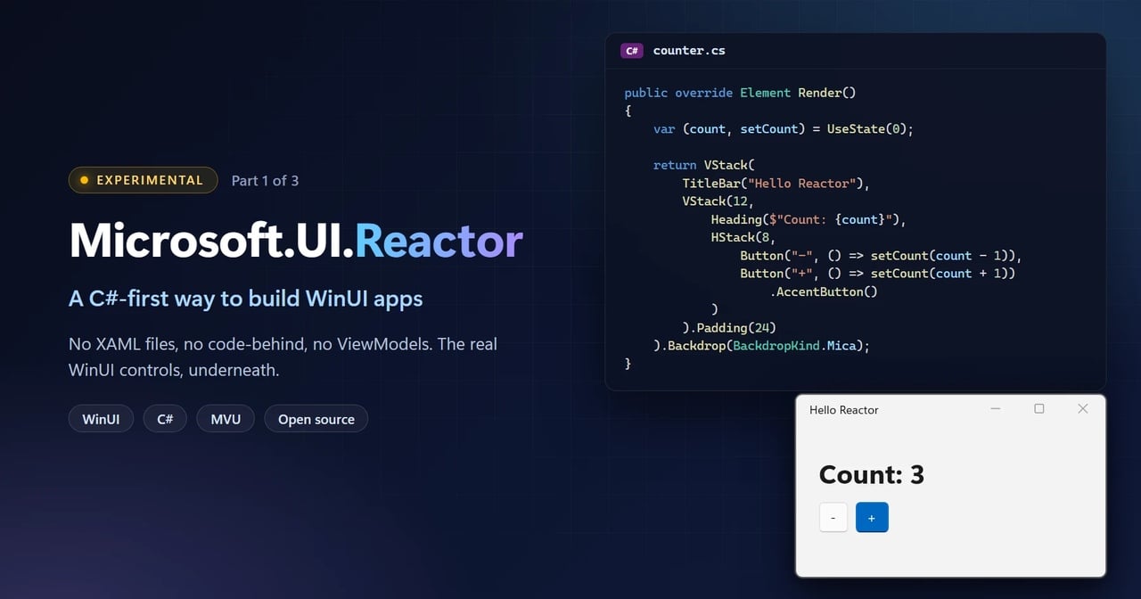 reactor microsoft