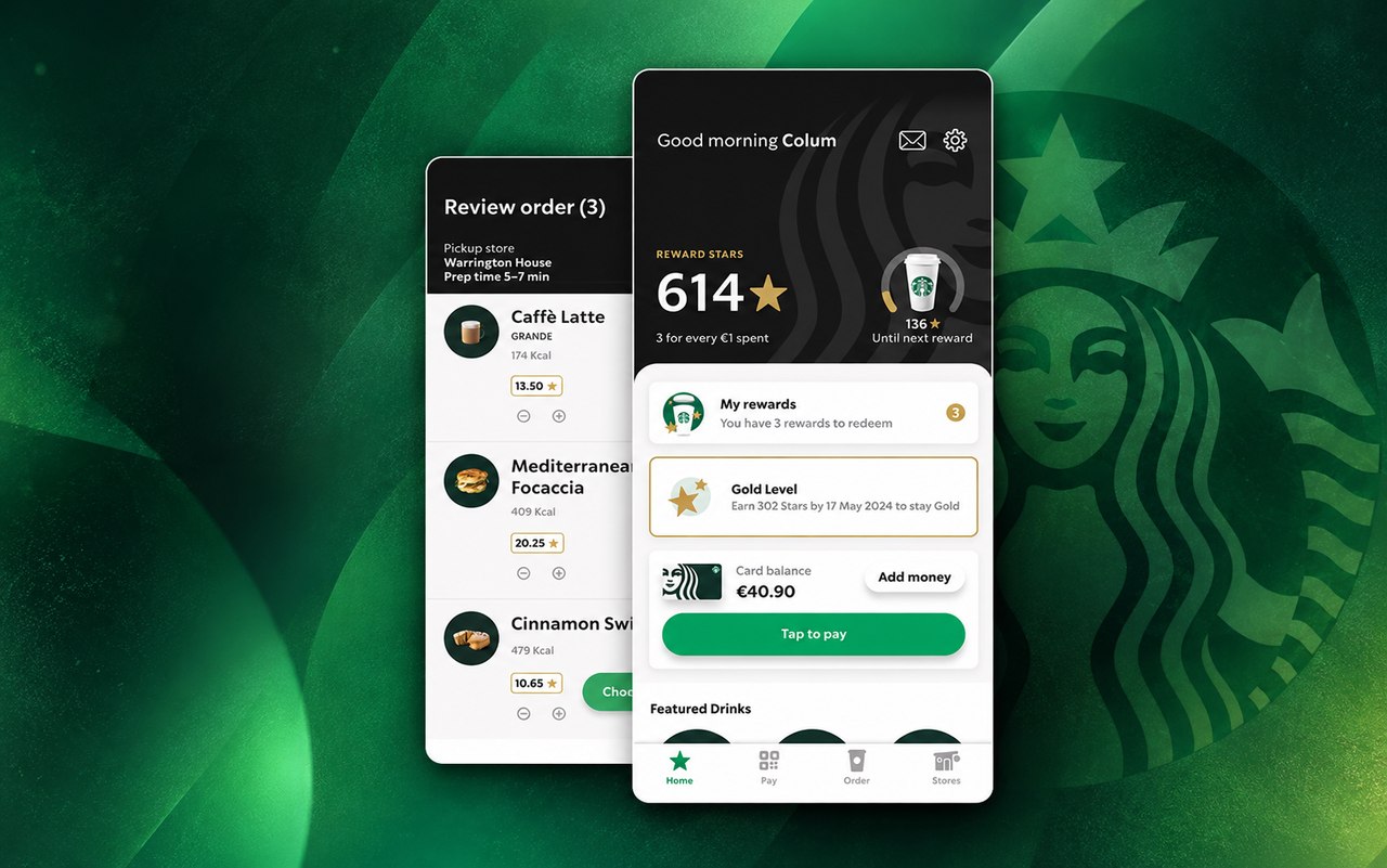 starbucks app not working