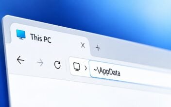 windows 11 appdata change