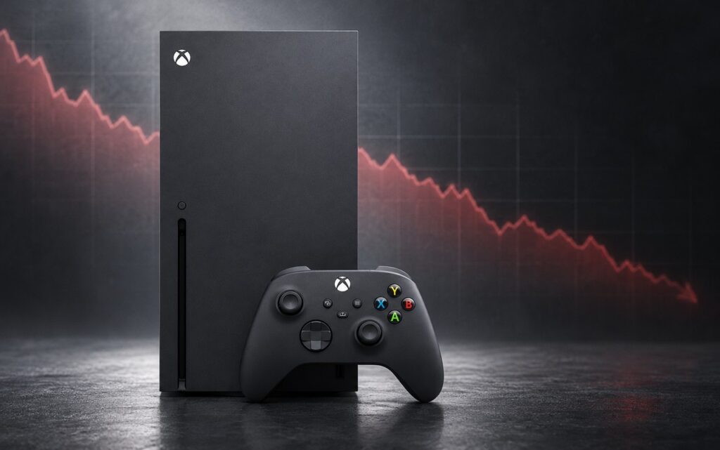 Xbox Sales Crash 33% as Console Hits Historic All-Time Low