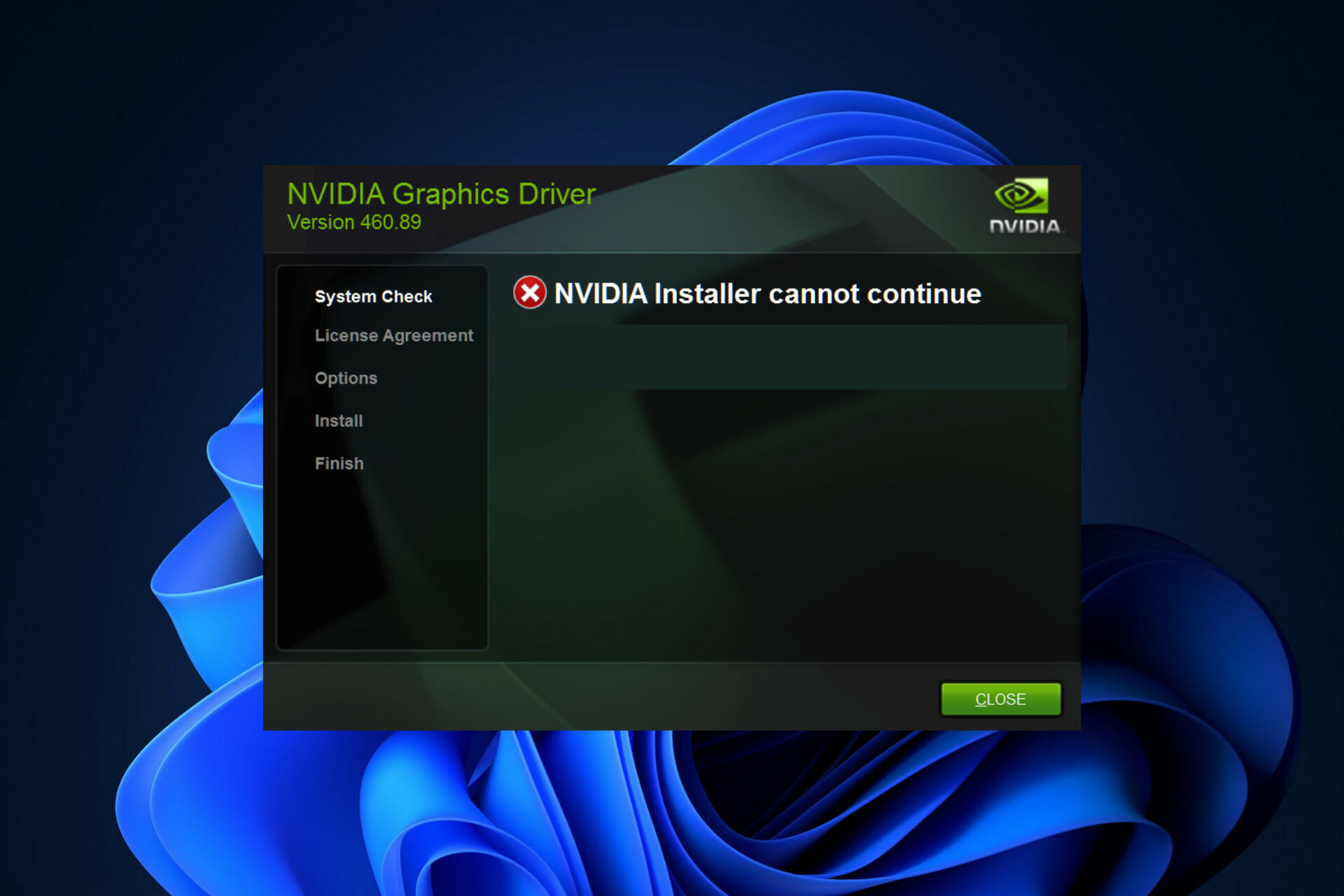 Nvidia-installation avbryts [GeForce-error Åtgärd] - WindowsReport ...