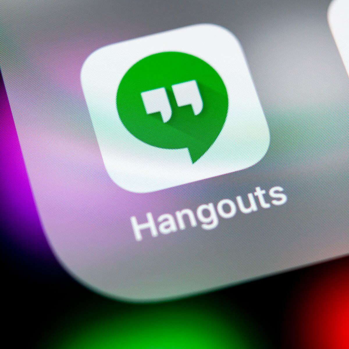 Google Hangouts connexion impossible