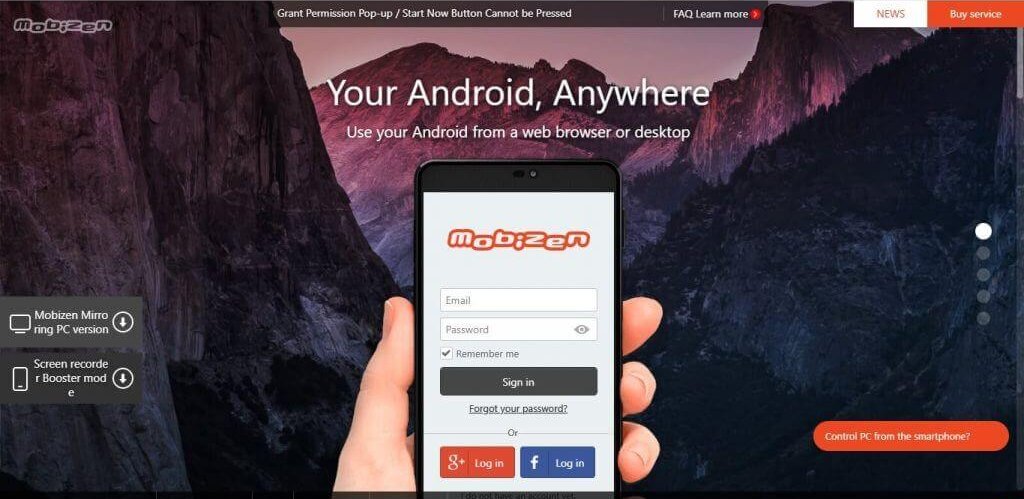 Mobizen_meilleur logiciel de mise en miroir