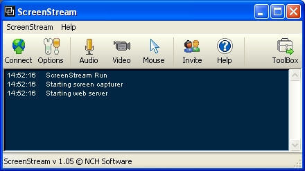 NCH ScreenStream_meilleur logiciel de mise en miroir