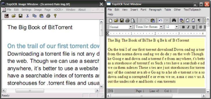 TopOCR Reader