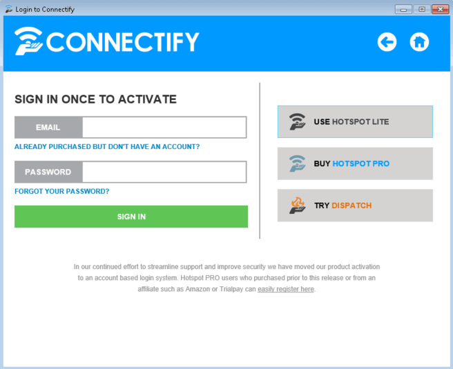 Connectify software pc