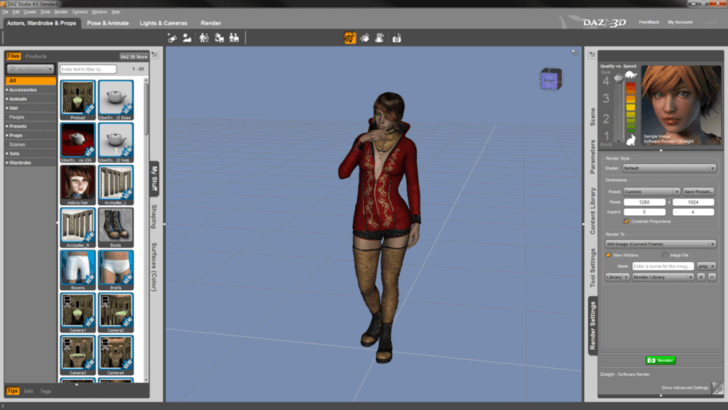 DAZ Studio PC
