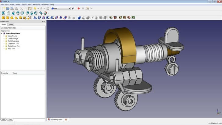 FreeCad software