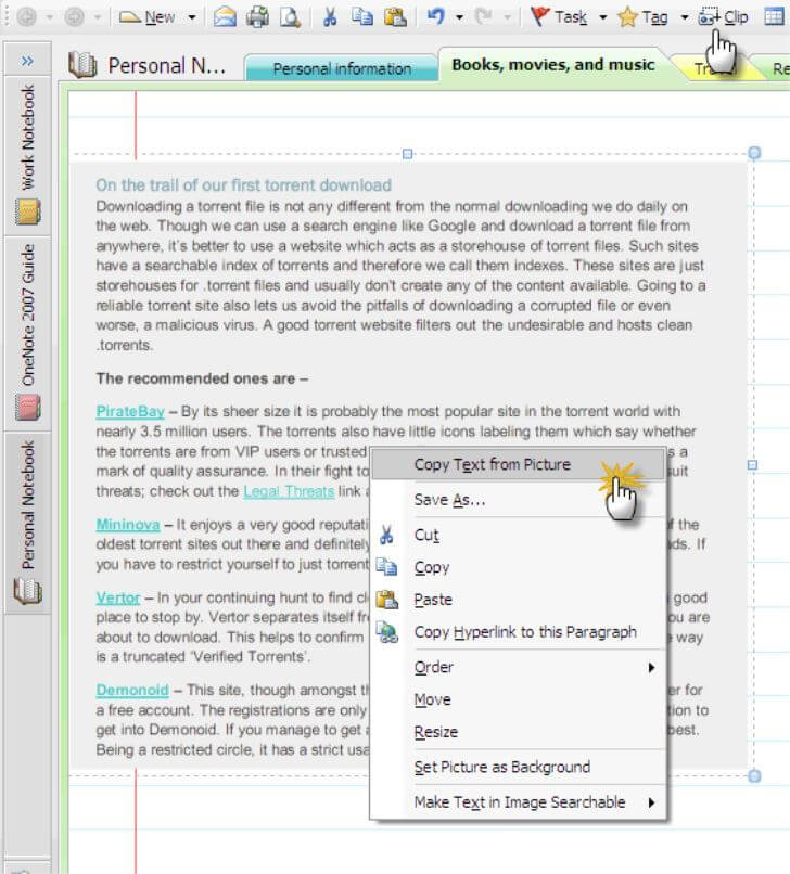 Microsoft OneNote PC