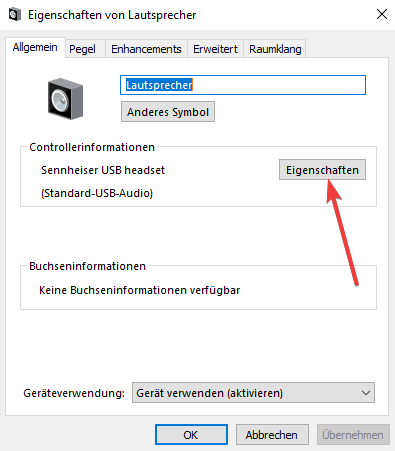 eingenschaften von lautsprecher
