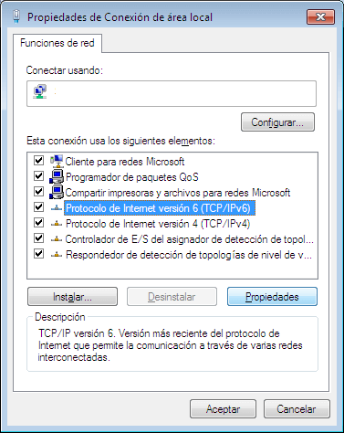 Protocolo de Internet Versión 6