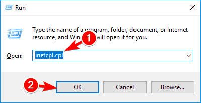 inetcpl.cpl command