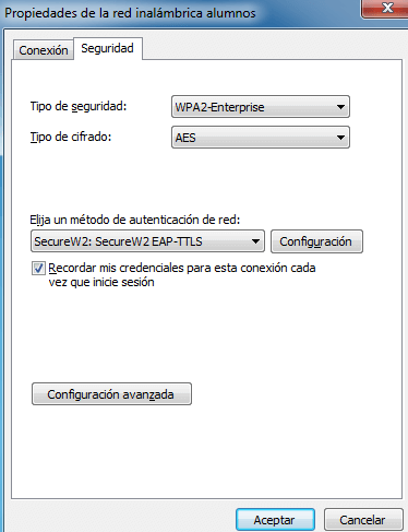 red inalambrica seguridad