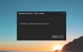 error steam no pudo validar