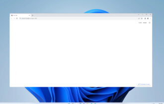 Chrome pantalla blanca