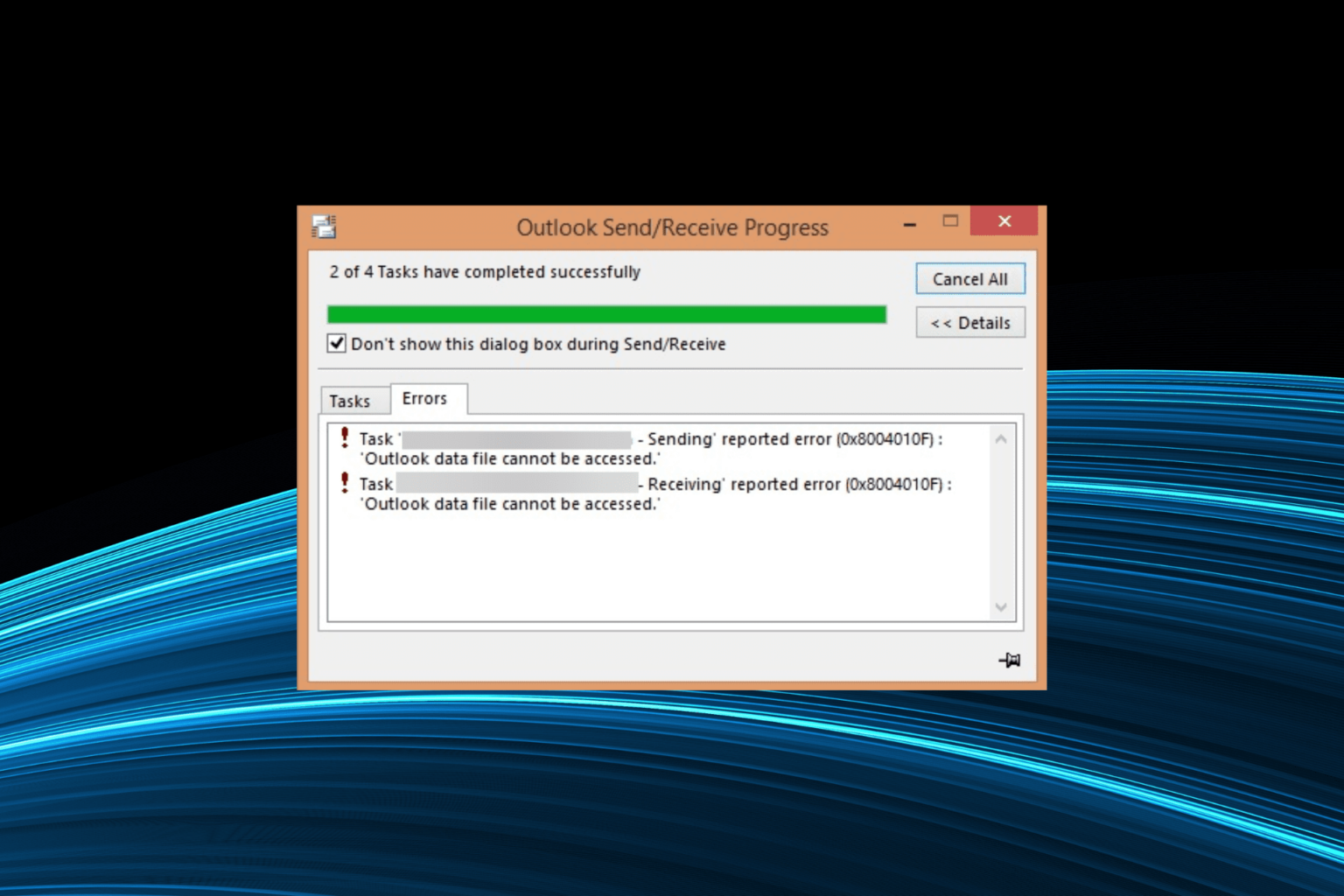 Solutions to access Outlook data files.