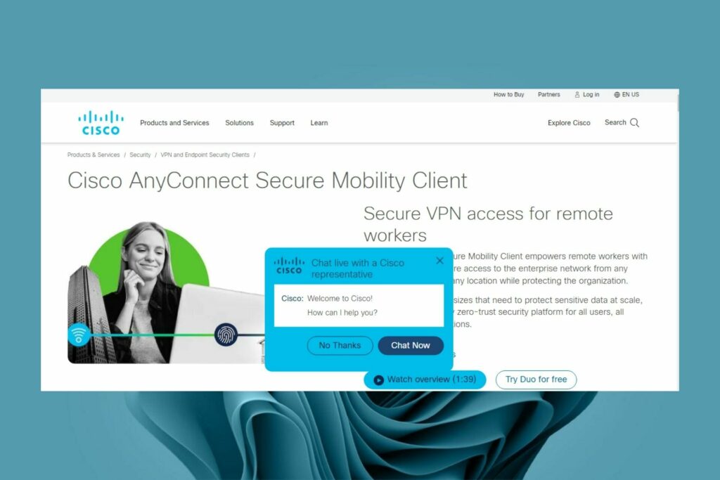 ¿Cómo Descargar Cisco AnyConnect en Windows 11?