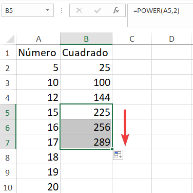 C Mo Elevar Al Cuadrado En Excel