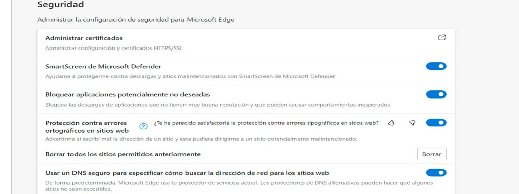 seguridad microsoft edge par asolucionar ERR_SSL_BAD_RECORD_MAC_ALERT